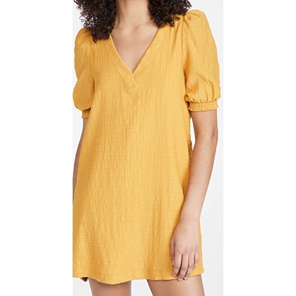 BB Dakota  Fields Of Gold Dress in Sunny Yellow Size S